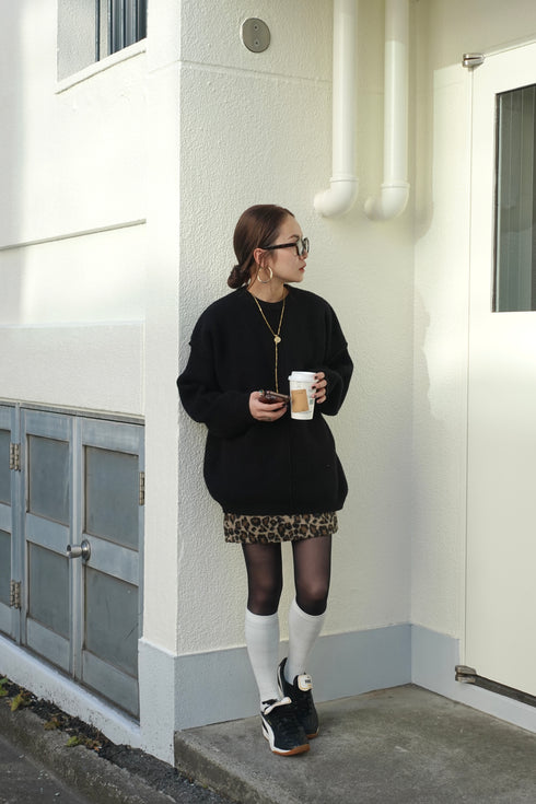 ベーシックルーズニット